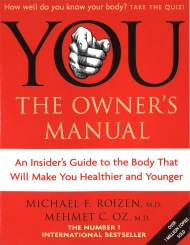 You: The Owner’s Manual
