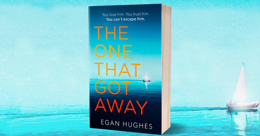the one that got away cover featuring vast open sea with a sailing boat