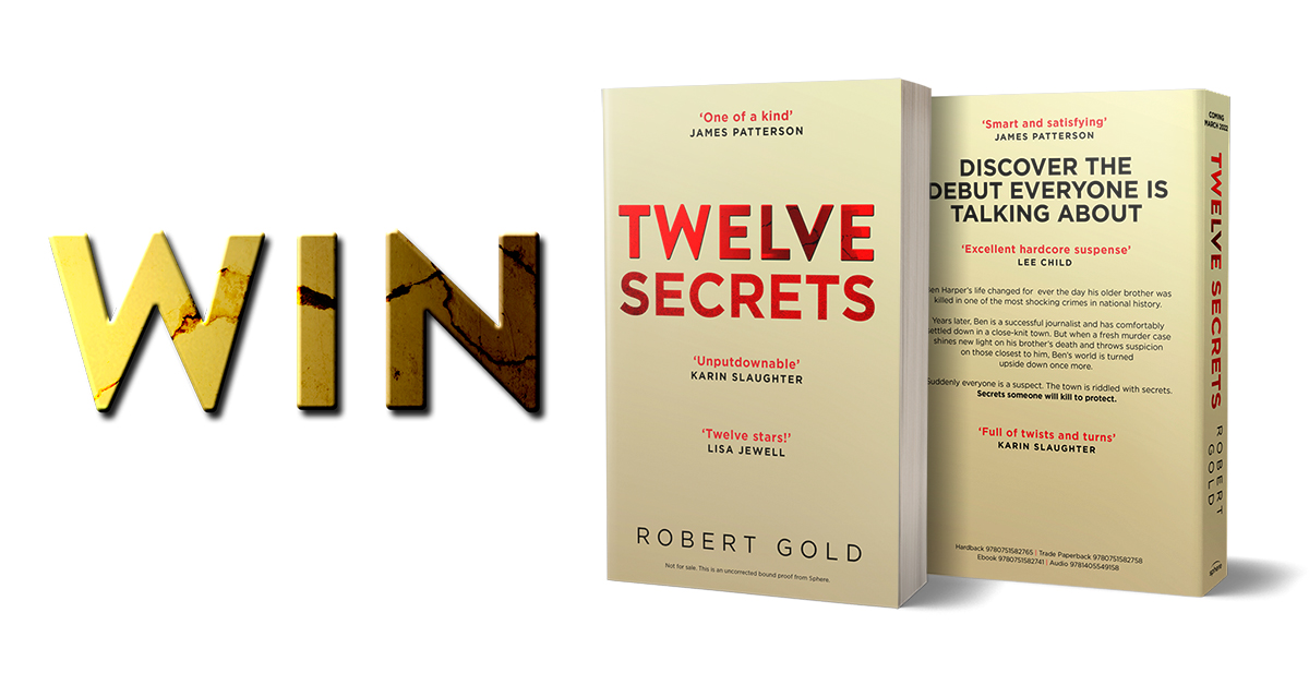 WIN a Golden Proof of Twelve Secrets | Hachette UK
