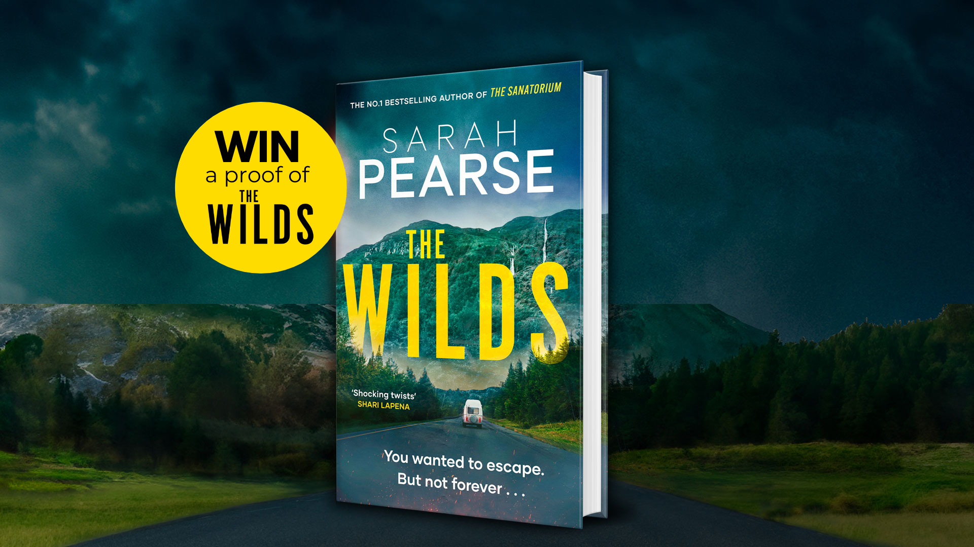 Win a proof copy of The Wilds by Sarah Pearse | Hachette UK